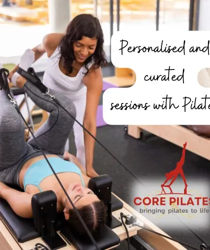 With personalized guidance, exercises like these leg presses on the Reformer become powerful tools for transformation, ensuring you work safely and effectively.
