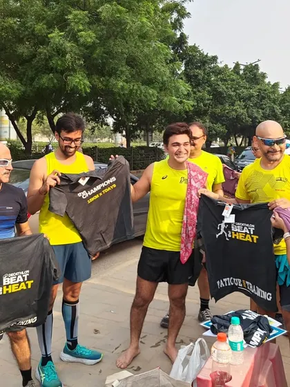 Fatigue gone, excitement on. On Day 5, the T-shirts were handed out, not as freebies, but as earned armor.