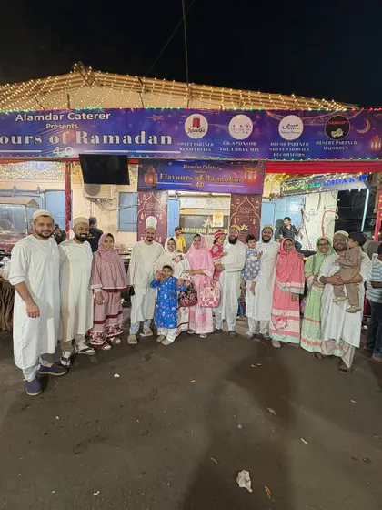A beautiful family photo that warms our hearts. Thank you for celebrating Ramadan with us.