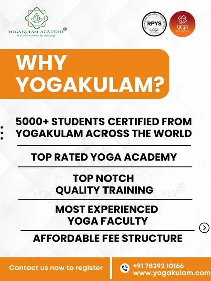This graphic highlights the key reasons to join our academy. We are a top-rated institution with a proven track record, offering high-quality training from experienced yoga faculty. Our Yoga Alliance certification is recognized internationally, opening doors for you worldwide.