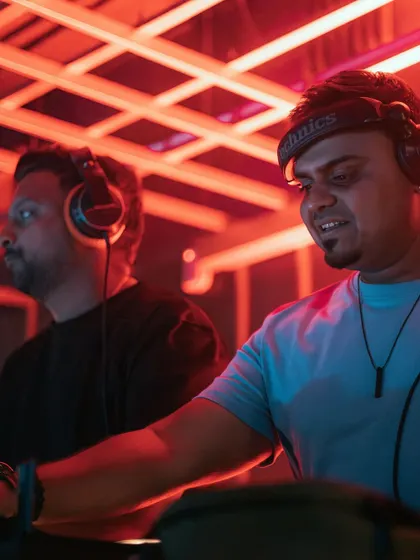 In the zone with DJ Varun at our resident spot, Gawky Goose.