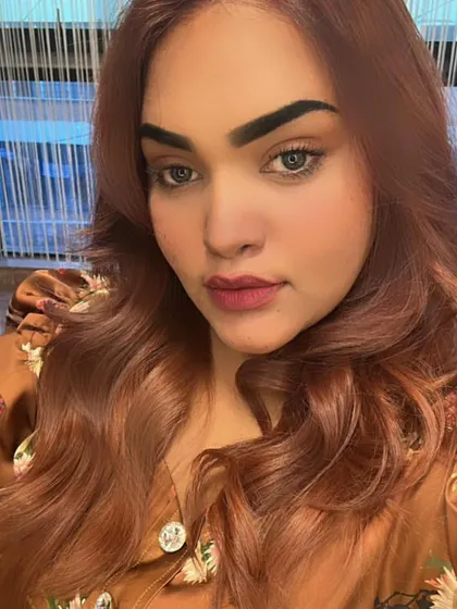 The final look, a beautiful and healthy transformation that proves you can recover from bad box dye.