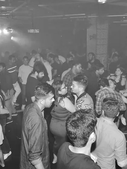 The dance floor is my canvas. A packed house like this is the sign of a successful night.