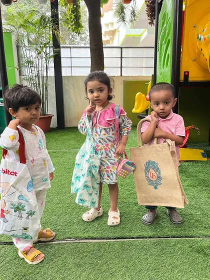 We prepare children for the real world with essential life skills. This gallery shows our Market Day, where kids learn about shopping and transactions, and important workshops on dental hygiene and personal safety, all taught in an engaging, age-appropriate manner.