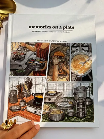 The cover of 'Memories on a Plate', our collaborative anthology with The Alipore Post. We are so grateful for the overwhelming response to our first print edition.