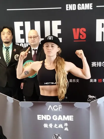 The UK opponent for the WBC Far East Championship bout in China.