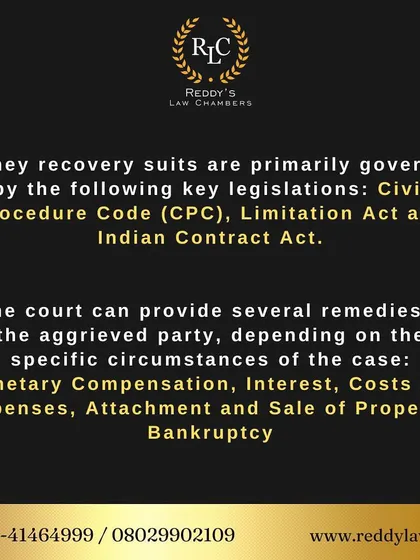 Understanding the legal framework for money recovery is key. I use these legislations to build a strong case for my clients.