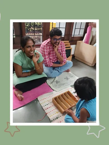 The look of joy and amazement on Lalitha's parents' faces says it all. Watching their child confidently explain her work is one of the most rewarding experiences for our families.