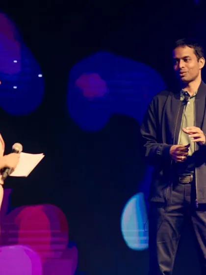 Sharing the stage with the incredible Pullela Gopichand was so inspiring. Hearing his journey firsthand is a reminder of why I love hosting corporate events. You get to meet the people you aspire to be.