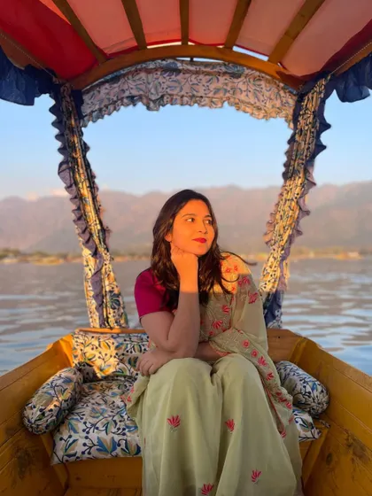 Another shot from my magical evening on Dal Lake. It's a reminder to always write your own story and embrace the drama of life.