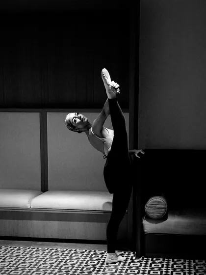 My journey into movement began with ballet. The discipline and grace I learned as a ballerina deeply inform my yoga practice and teaching, blending strength with artistry in every flow.