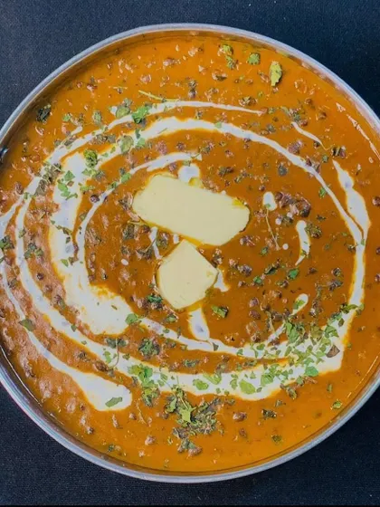 My Dal Makhni is a true crowd-pleaser, slow-cooked to perfection for a rich and creamy texture. It's topped with a dollop of butter and fresh cream, making it a must-have for any North Indian vegetarian catering menu in Gurgaon.