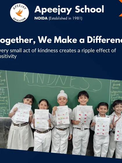 We believe that together, we can make a difference. Every small act of kindness, like the ones our students practiced on World Kindness Day, creates a ripple effect of positivity.