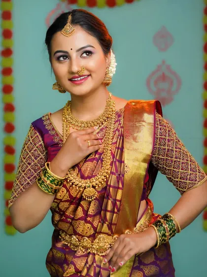 A smiling portrait of the bride. Capturing these moments of happiness is just as important as the formal poses.