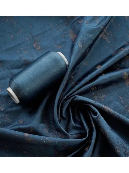 The 'Peeling Paint' fabric has a rich, decadent texture and deep colour. I select fabrics like this to create a luxe and opulent aesthetic with an artistic, almost weathered, feel.