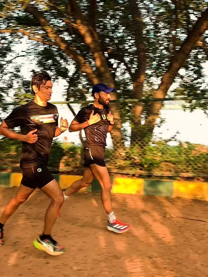 The determination on their faces says it all. Sunday endurance runs build the mental fortitude needed for marathon day.