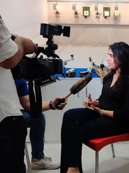 A behind-the-scenes look at a media interview with an Olympic-bound shooter at our academy, highlighting our role in the national sports ecosystem.