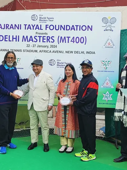 More good work from our players at the Delhi Masters. We are proud to see them keep shining and achieving their goals.