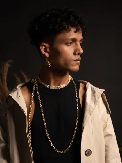 A glimpse of my personal style. For me, the look is part of the performance, helping to create a complete and impactful visual experience on stage.