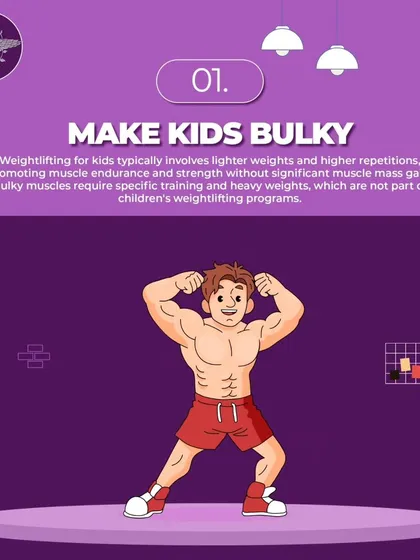 Let's debunk some common myths about weightlifting for kids. We explain how properly supervised strength training is safe, does not stunt growth, and can actually reduce injury risk while enhancing sports performance.