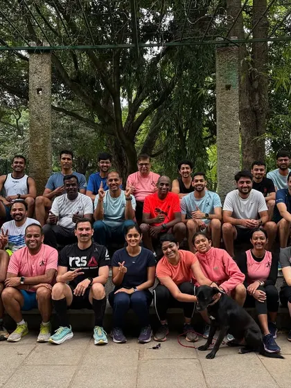Marking the last long run of June with the full team. Every run is a milestone, and we make sure to capture these moments.