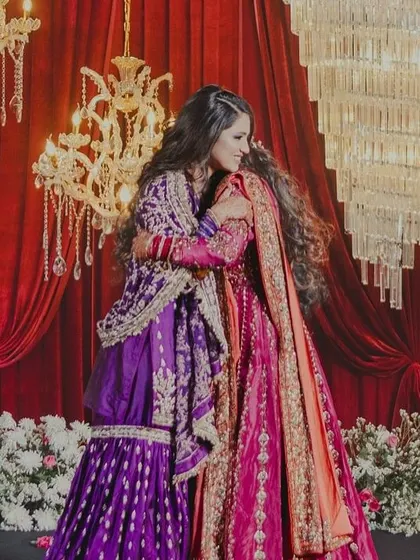 A touching moment between the bride and her mother during their emotional duet. These are the performances that create a 'roller-coaster of emotions'.