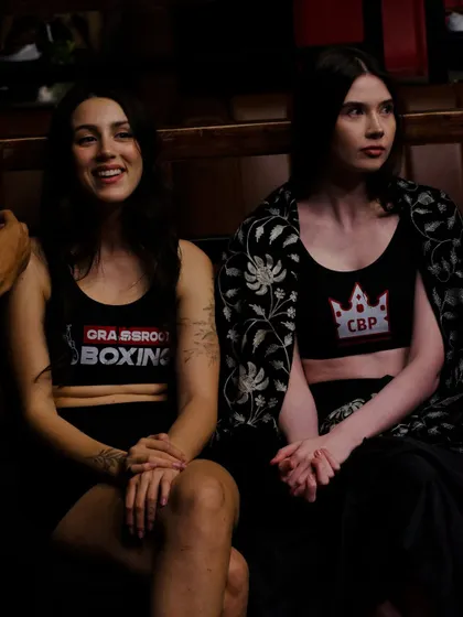The audience is a huge part of the atmosphere. Here are some fans enjoying the fights.