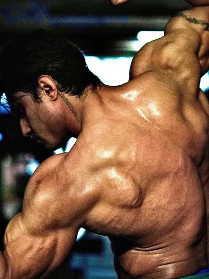 The journey is what makes it exciting. This back pose captures the beauty of the grind, the struggle, and the process.