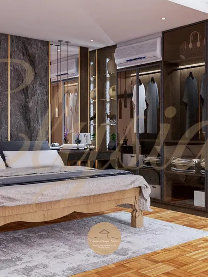 A collection of our bedroom designs, showcasing various styles from modern minimal to ethnic traditional. Each space is crafted to be a unique sanctuary, featuring custom furniture, layered lighting, and thoughtful details.