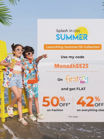 Announcing the summer collection on Firstcry. I love helping other moms find great seasonal fashion for their kids at a discount.