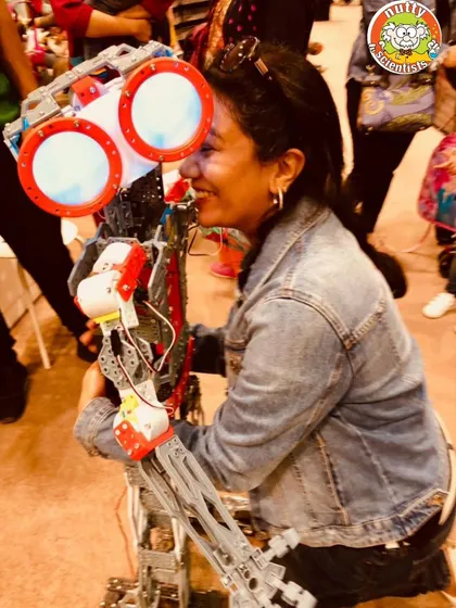We take our science on the road! Here's a moment from the Abu Dhabi Science Festival, where we had the amazing opportunity to share our love for science with an international audience.