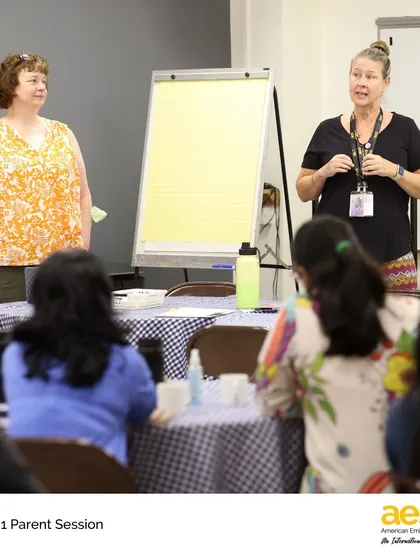 Our Grade 1 team recently hosted a "Learning at Home" workshop for parents. The session focused on literacy, learning through play, and social-emotional well-being, providing resources to connect home and school learning.