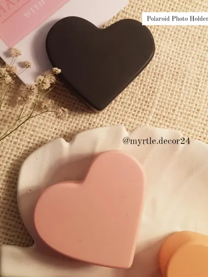 Our heart polaroid photo holders are one of our bestsellers for a reason. They make such thoughtful gifts for any occasion, from birthdays to wedding favors.