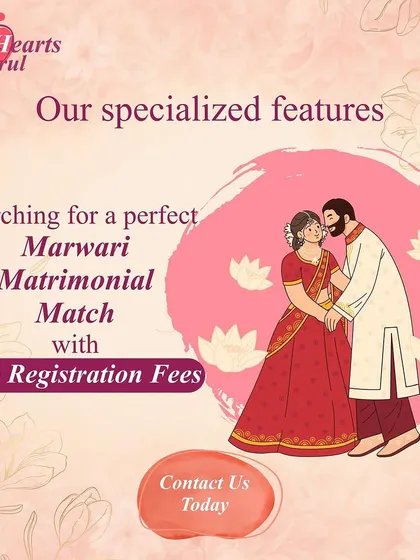 I offer specialized services for those seeking a perfect Marwari matrimonial match. You can start this journey with zero registration fees. Contact me today to begin.