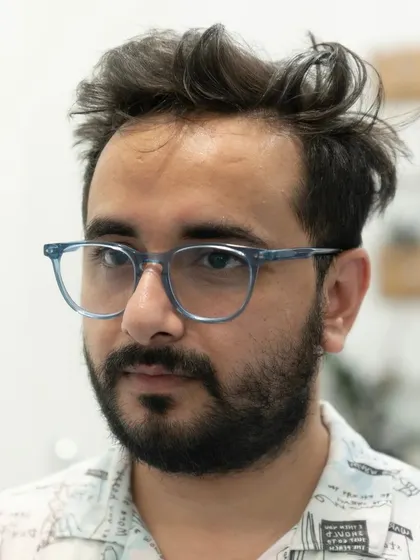Here is the "before" shot. It's always exciting to see the potential in every client's hair before I begin the transformation to a fresh, new look.