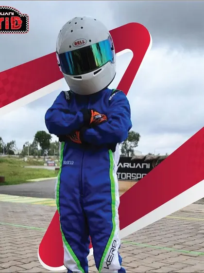 It's never too early to start. We provide professional-grade racing suits and helmets for our youngest drivers, because we believe in building champions from the ground up.
