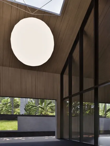 This series of renders explores the artist's residence, inspired by traditional Indian courtyard homes ('thotti mane'). The design features a concrete shell, an open-to-sky courtyard, and an agarbatti niche, fusing modern form with sensory, traditional details that connect the space to both culture and nature.