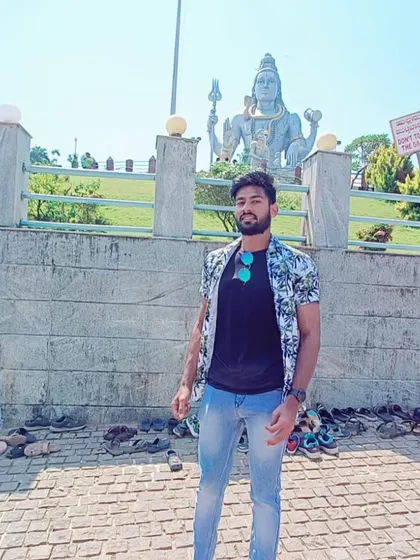 A picture from my visit to the Murudeshwar temple, a place of immense spiritual energy.