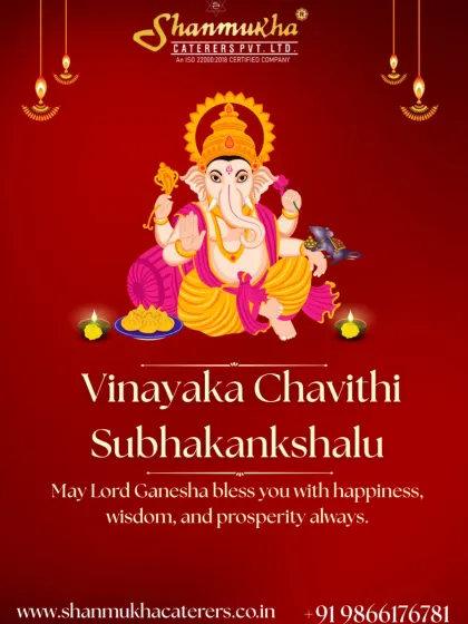 Wishing everyone a blessed Vinayaka Chavithi. May Lord Ganesha fill your home with happiness, wisdom, and prosperity. We are here to serve your prasadam needs.