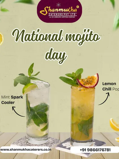Celebrate with our refreshing mocktails, like this Mint Spark Cooler and Lemon Chill Pop, a non-alcoholic take on the classic mojito.