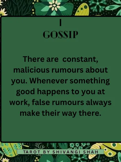 If malicious gossip and false rumors always seem to follow your success at work, it's not a coincidence. This is a common sign that someone has cast an evil eye on your career.