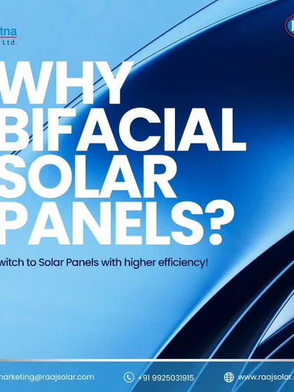 Why choose Bifacial solar panels? Because they offer higher efficiency. This graphic explains how they capture light from both sides, generating up to 25% more electricity than traditional panels.