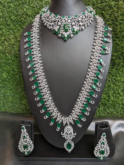 The same set, showing how the pieces can be arranged for a grand, layered effect.