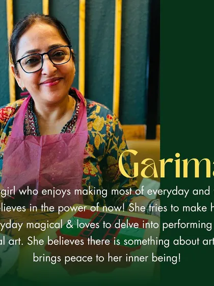 Meet Garima, who believes in the power of now and finds peace in art. She joined her friends for a memorable painting session.