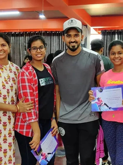 Another great shot from the workshop with Yashwanth Master. It was an amazing opportunity for our students to get professional training and feedback.
