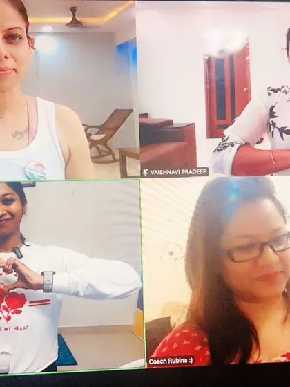 Our members showing their patriotic spirit during the Independence Day Masterclass.