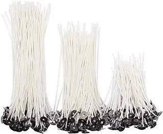 I sell cotton wicks in convenient bundles of various sizes. This ensures you always have the right size on hand for any project, from small tea lights to large jar candles.