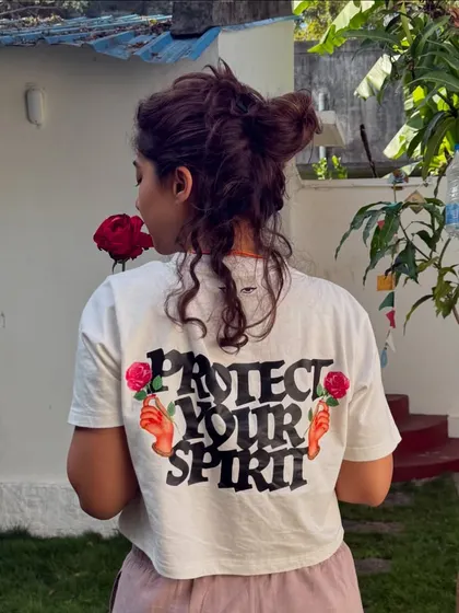 A simple message that I hold close to my heart. Protecting your spirit is about cultivating inner resilience and staying connected to your truth, which is a core lesson I've learned through my yoga practice.