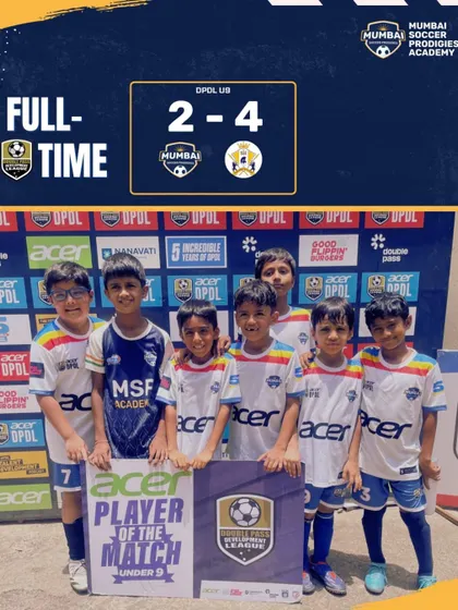 A tough 2-4 loss for our U9s, but a valuable learning experience.