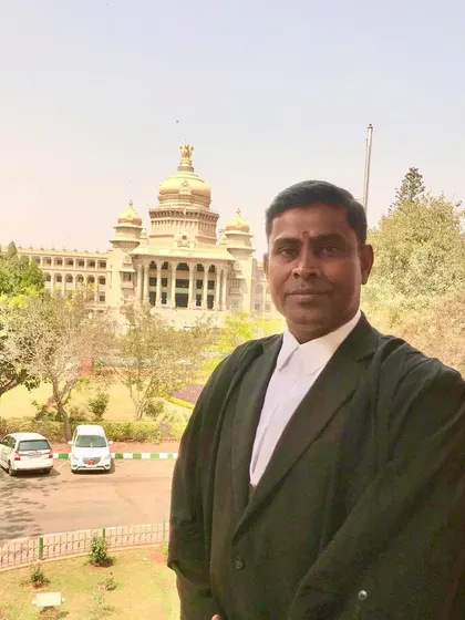 Ready for a day of representing clients in family court matters in Bengaluru.